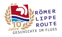 Logo Römer-Lippe-Route Jubiläum 10 Jahre